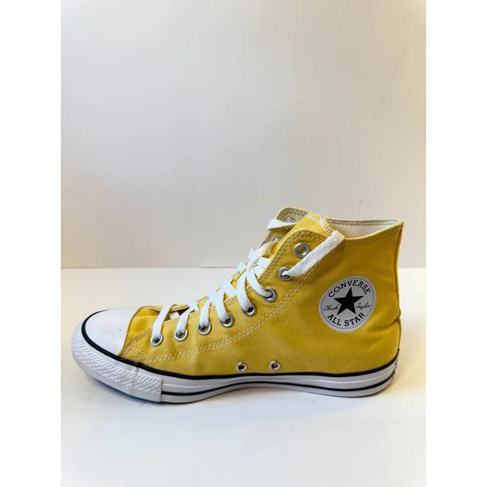 Converse Mens All Star High Top Chuck Taylors Yellow US 8